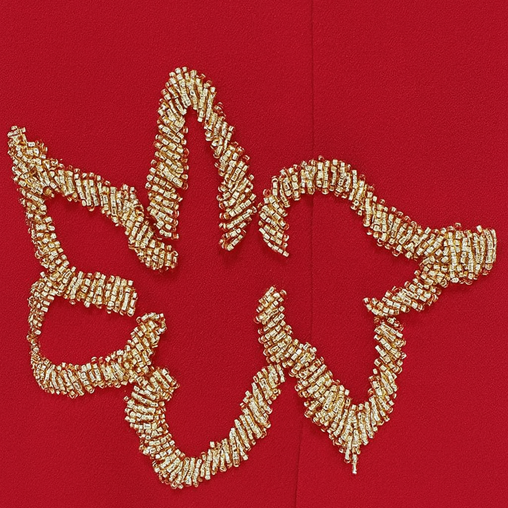 Maya Aurezina Maxi Kırmızı Elbisesi