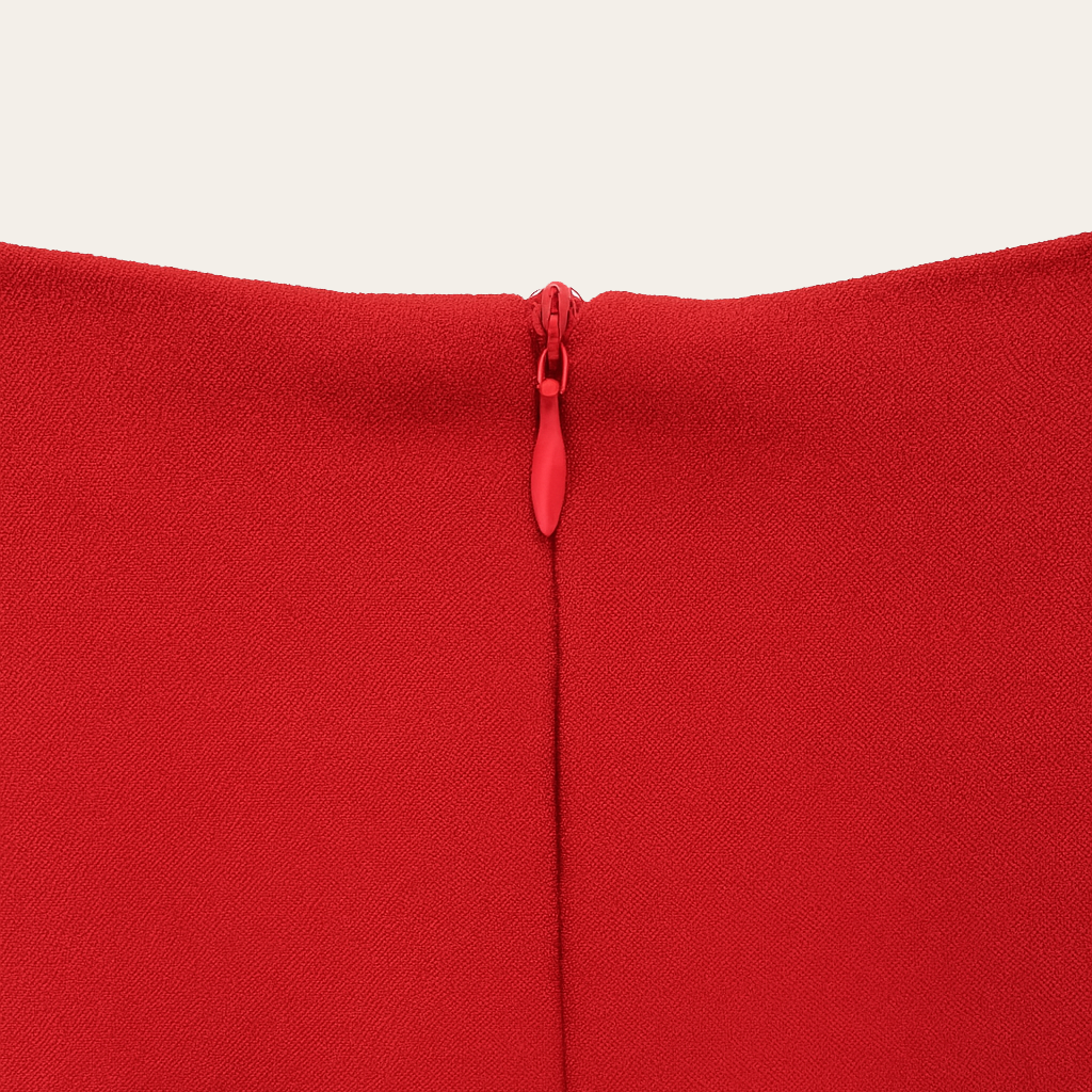 Maya Aurezina  Maxi Kırmızı Elbisesi