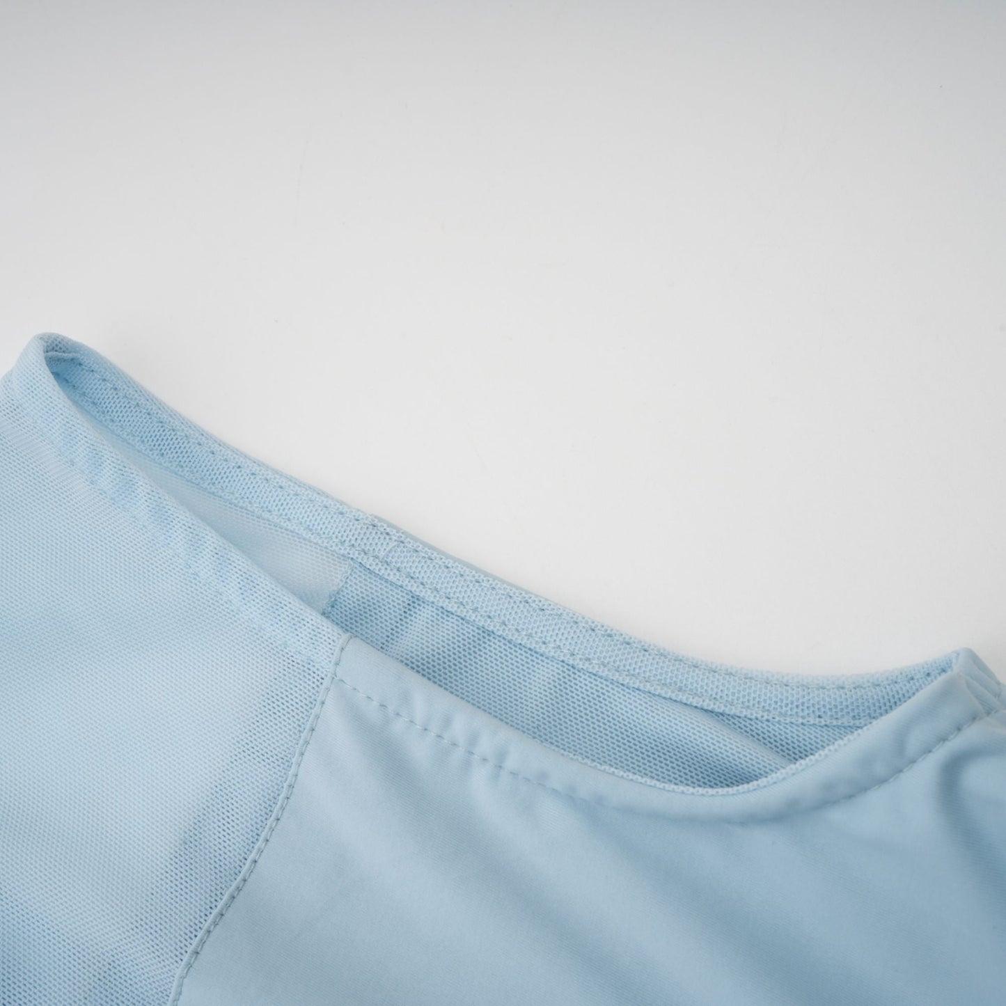 Arina Asimetrik Pileli Maksi Elbise Bebek Mavisi