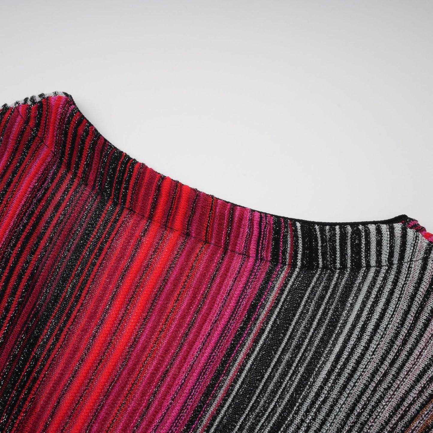 Serelith  Kırmızı Metalik Örgü Uzun Hırka